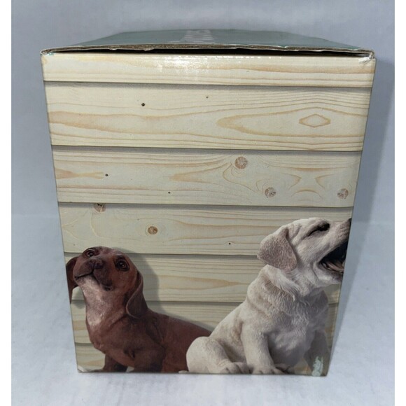 Country Artists Puppies Dog Figurine Bulldog Puppy Hand Painted Home Decor NEW - Picture 7 of 12